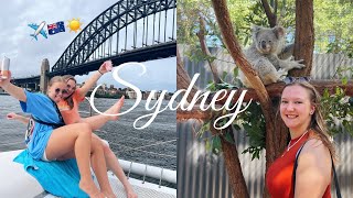 FLYING HALFWAY AROUND THE WORLD ON MY GAP YEAR!! ✈️| SYDNEY, AUSTRALIA TRAVEL VLOG