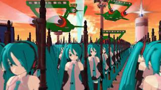 star wars : miku clone army marching [MMD]
