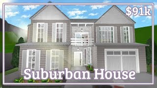 Bloxburg - Suburban House Speed-build