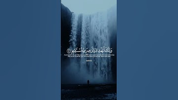 وَكَذَٰلِكَ أَوْحَيْنَا إِلَيْكَ رُوحًا مِّنْ أَمْرِنَا ۚ#سورة_الشورى #قران #ياسر_الدوسري #v #video