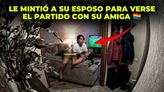 SECURITY CAMERAS catch WOMAN CHEATING with FRIEND...