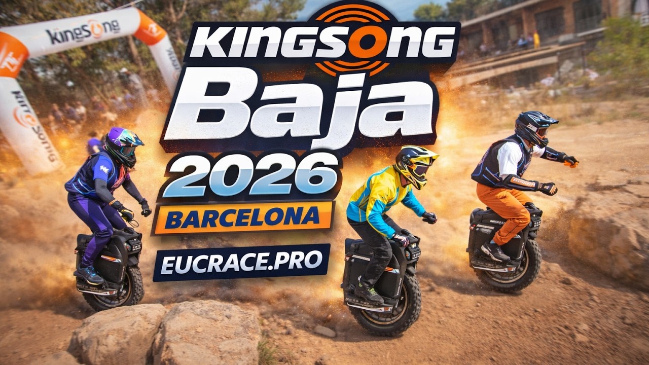 ELECTRIC UNICYCLE OFFROAD RACE | EUC KingSong Baja 2026 Barcelona ...