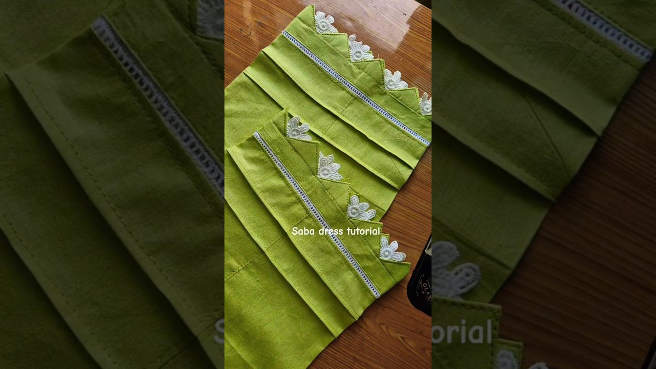 trouser/ mohri design with lace cutting and stitching / Latest trouser design 