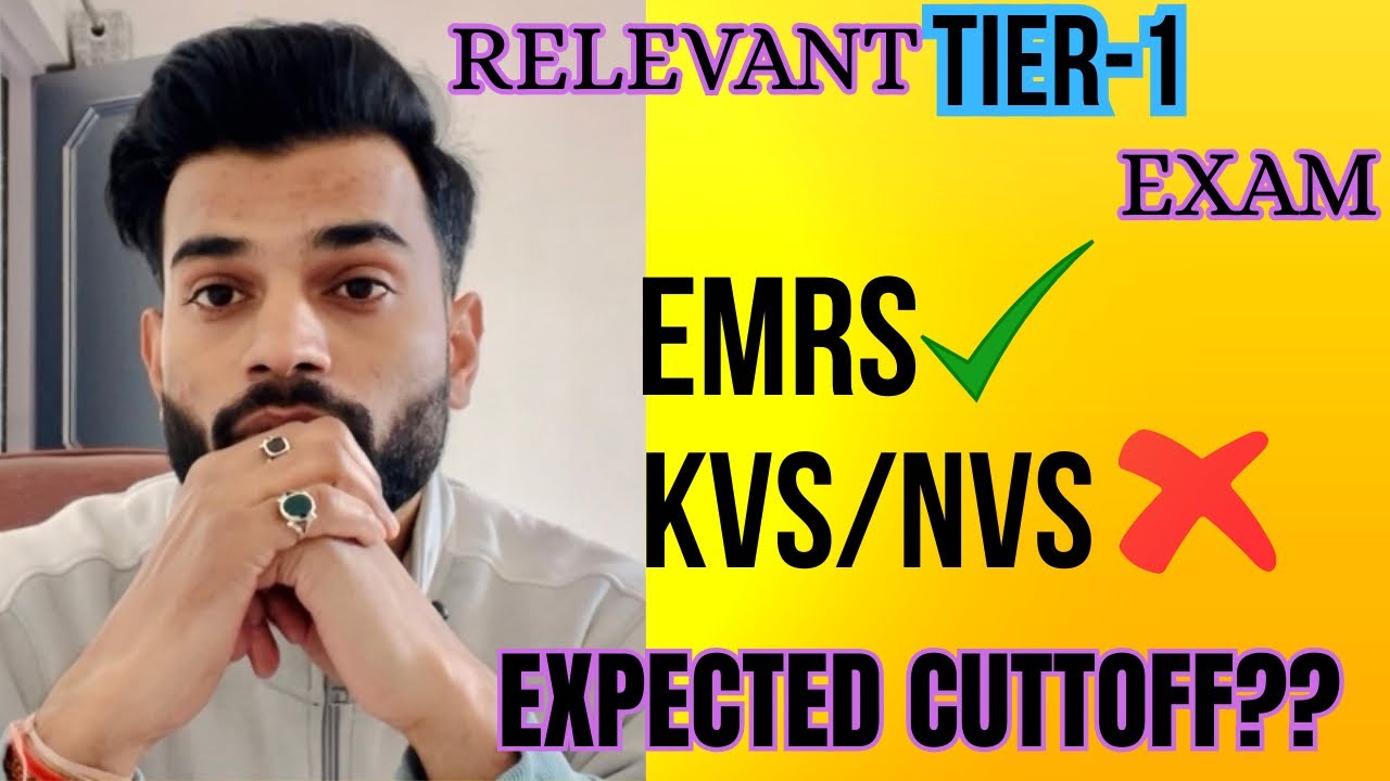 Expected cuttoff PGT, Tgt- KVS/NVS/EMRS 