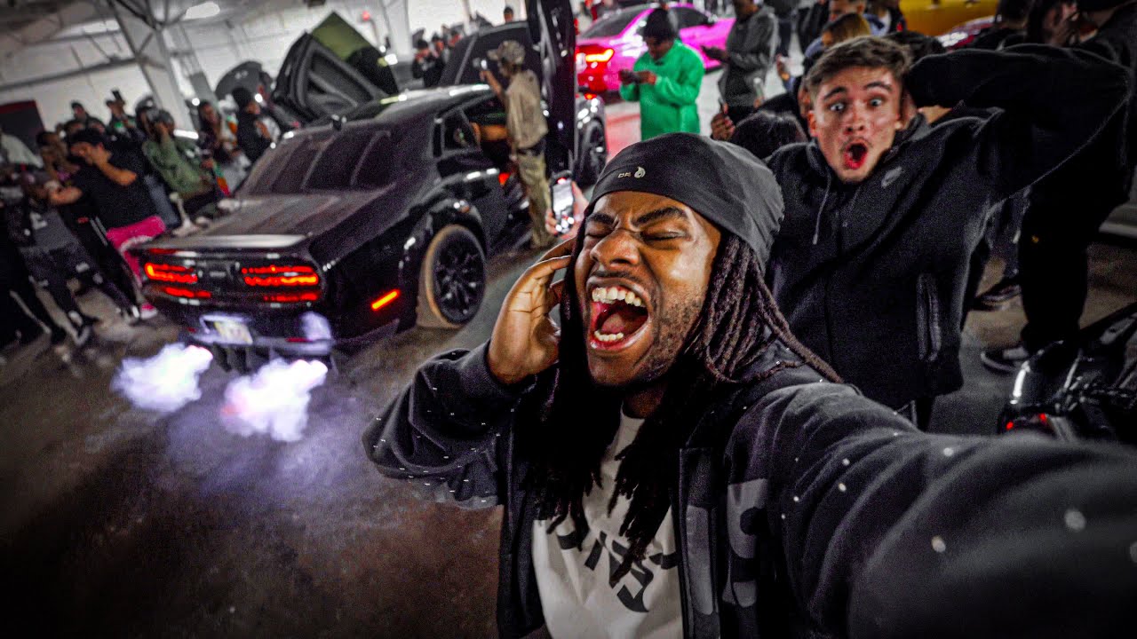 EAR DRUMS GOT DESTROYED AT CRAZY ATLANTA CAR MEET !!! - YouTube