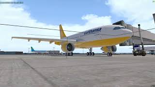 Inibuilds A310 | EDDF : Franckfurt PreFlight & Departure | Busy VATSIM | XP11.55 | 1440p