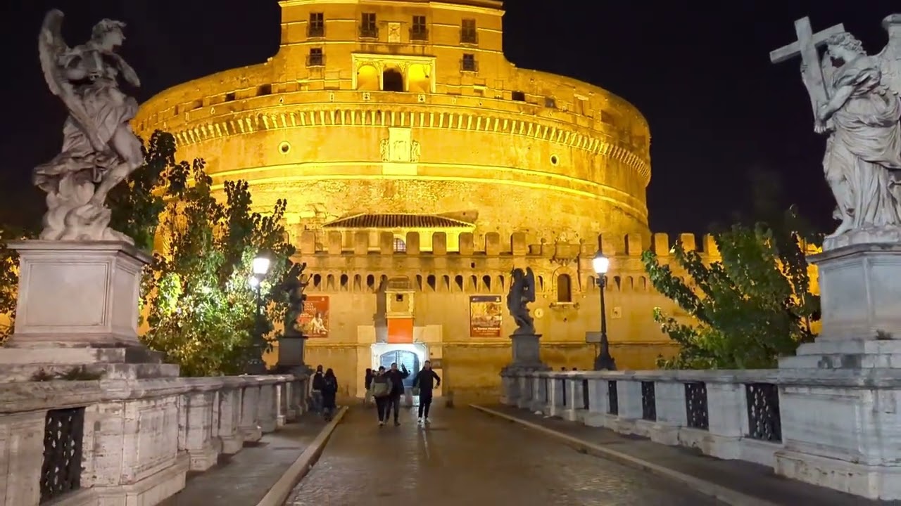 Amazing Castel Sant Angelo and St. Angelo Bridge