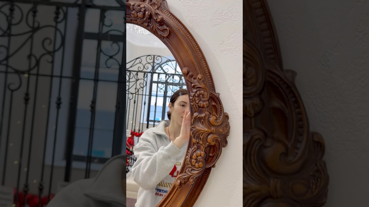 В восторге от винтажного зеркала, которое мне посчастливилось найти ♥️