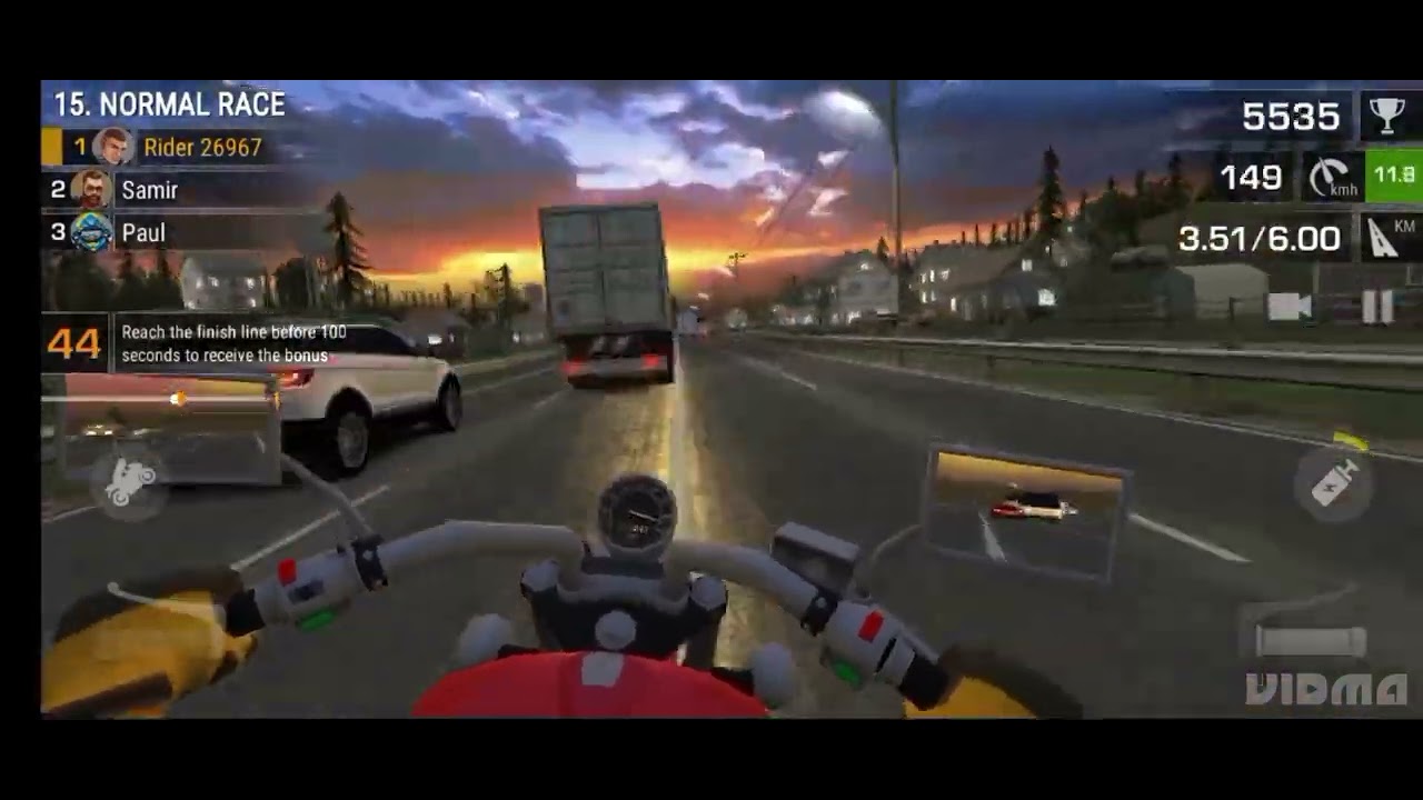 my first time racing game racing - YouTube