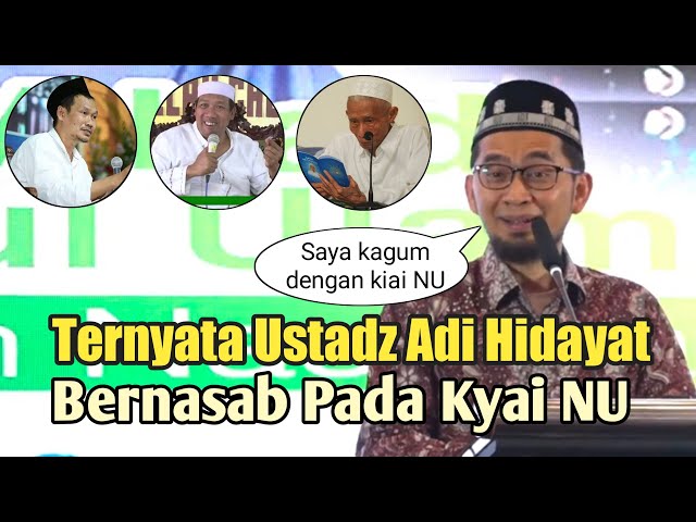 Kekaguman Ustadz Adi Hidayat Pada Kiai Sahal Gus Baha Gus Qoyum, Satu Abad NU class=