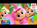 Слонёнок вышел поиграть считалочка Развивающие Мультики Для Детей Little Angel Русский