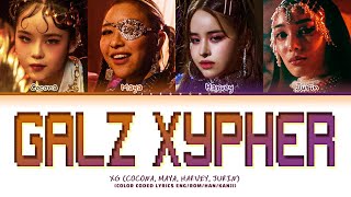 XG 'GALZ XYPHER' Lyrics (Color Coded Lyrics) XG TAPE #2 Resimi