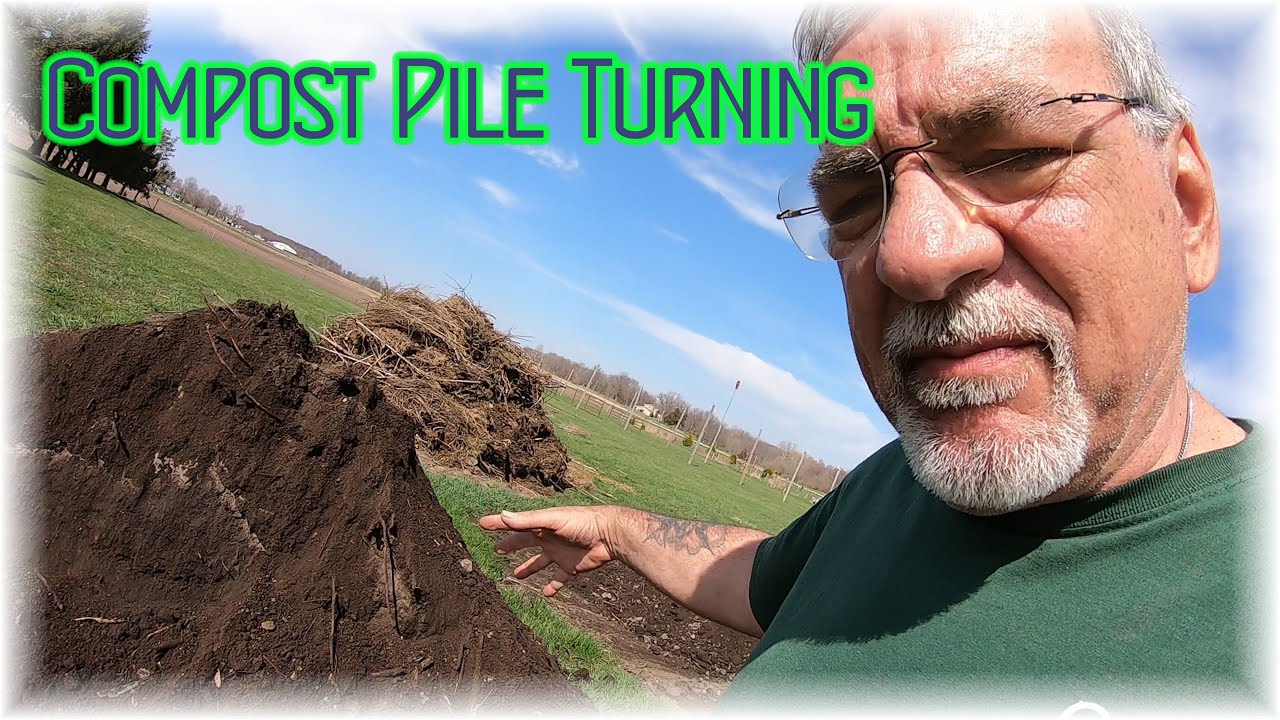 Compost Pile Turning - YouTube