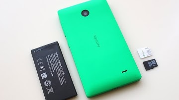 Nokia X : How to insert Sim and Micro SD card (Thailand)