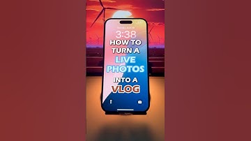 How To Turn A Live Photos Into Videos In IPhone! 2025
