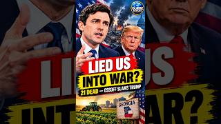 Jon Ossoff SLAMS Trump Over Iran War: “Lying a Nation Into War Is Despicable”