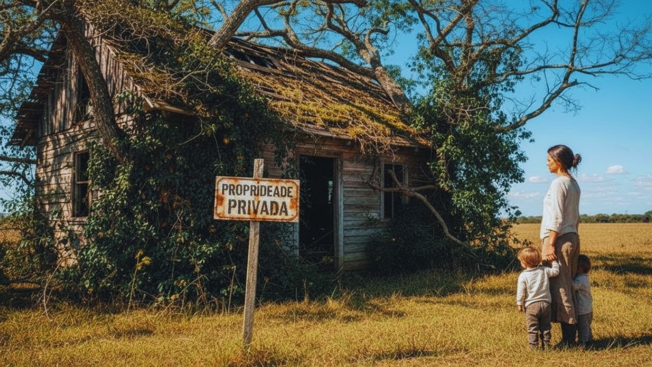 Mãe Solteira Herdou Cabana Lacrada por 45 Anos — E o Que Ela Encontrou Lá Dentro Mudou Tudo