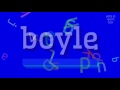 How to say "boyle"! (High Quality Voices)