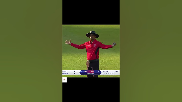 "The Greatest Super Over Ever! 🏆ENG vs NZ | WC 2019 Final Thriller #Shorts"