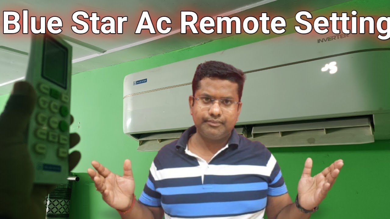 Blue Star Ac Remote Function 🔥 BlueStar Ac Remote Setting🔥 Ac Remote