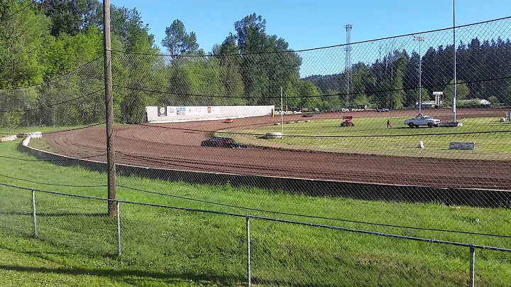 Randy Dunlap hot laps 5-2-15