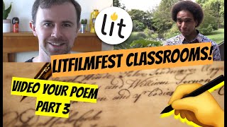 Video A Poem ft. Joseph Coelho (part 3) | #LitFilmFestClassrooms  | Write #withme #stayathome