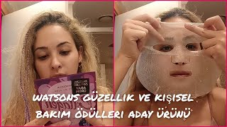 WATSONS COLLAGEN HA KAĞIT MASKE YENİLEYİCİ | COLLAGEN YÜZ MASKESİ