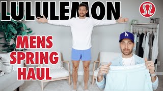 LULULEMON TRY ON! | Mens Spring Haul