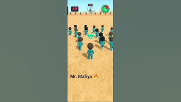 part 🚷💔😭 squid game 3D k sniper challenge #squidgame #jondada #viral #games