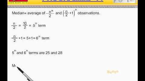 Cbse Class 9 th Maths Score 100 Marks Video     Measures of central tendencies 3