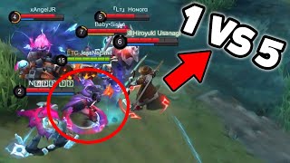 Aku 1 VS 5 Saat Orang Indonesia Diremehkan - Mobile Legends