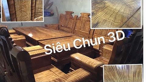 Cách Chọn Vân Chun 3D Bàn Ghế Mẫu Mới Đinh ( Chun 3D ) Cực Đẹp