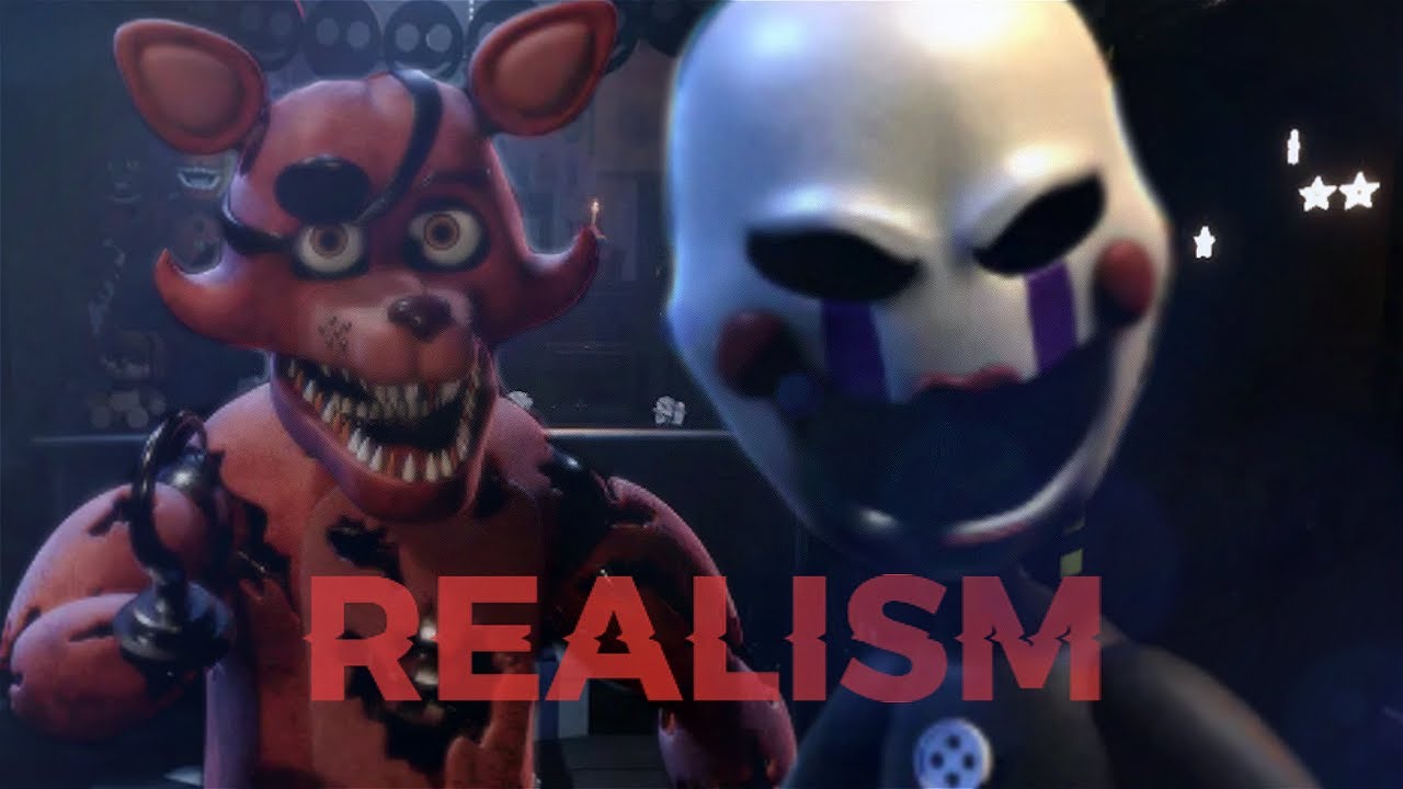 realistic fnaf animatronics - Physics Game by birdbonanza