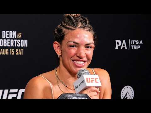 Mackenzie Dern says Robertson NOT ON HER LEVEL | FULL UFC 330 Post Fight Press Conference