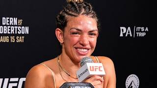 Mackenzie Dern says Robertson NOT ON HER LEVEL | FULL UFC 330 Post Fight Press Conference