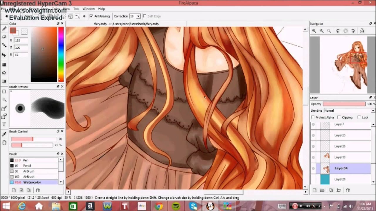 eye draw to anime how a FireAlpaca  Speed Paint YouTube Fairy