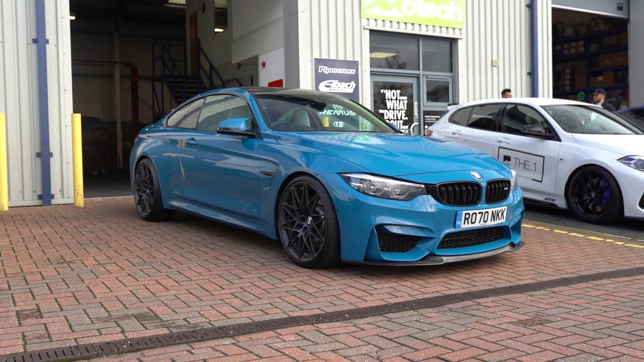 BMW M4 Heritage Edition , Motech Stance springs and Remus OPF back Exhaust