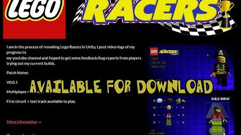 Lego Racers in Unity - Ready for download