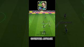 The Counter Attack ☠️🤯📈.#shorts #efootball