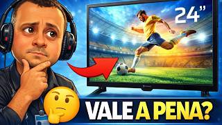 FMAXX FT24 24” FULL HD: VALE A PENA EM 2026? 🤔📺