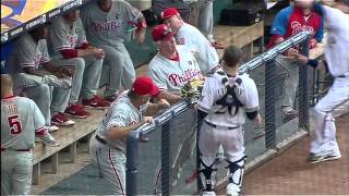 2011/09/11 McGehee's great catch