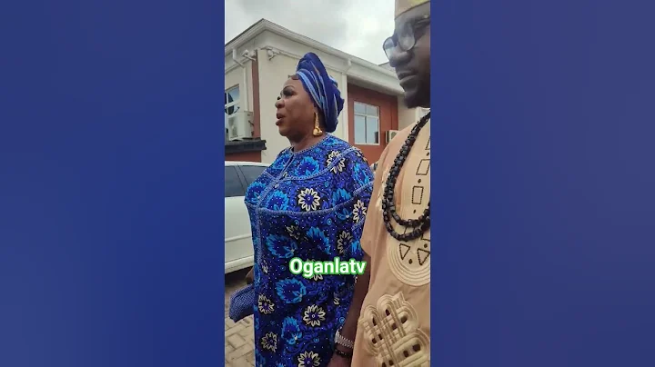 Madam Saje and Sanyeri Arrived at Odunlade Adekola Father Burial