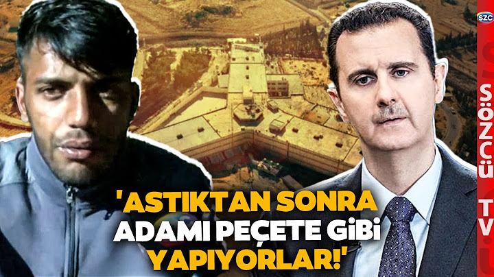 Suriye'de İnsanlık Dışı Olaylar! Rejimin Hapishanesinde Yatan Mahkum O Günleri Arena'ya Anlattı