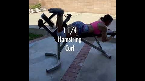 DEMO - 1 1/4 Hamstring Curl