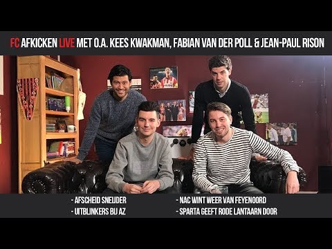 FC AFKICKEN LIVE - Met o.a. Kees Kwakman, Fabian van der Poll & Jean-Paul Rison