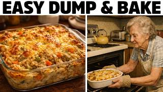 30 lazy 'dump & bake' dinners seniors loved in the 1960s