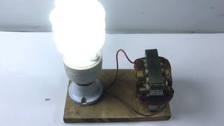 New Ideas Creative Free Energy Generator With Light Bulb 220V