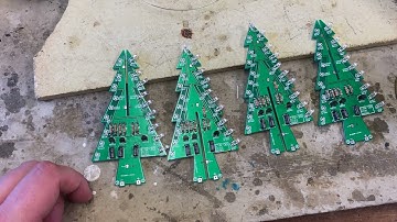 Building Some LED Christmas Trees! - CTR-30