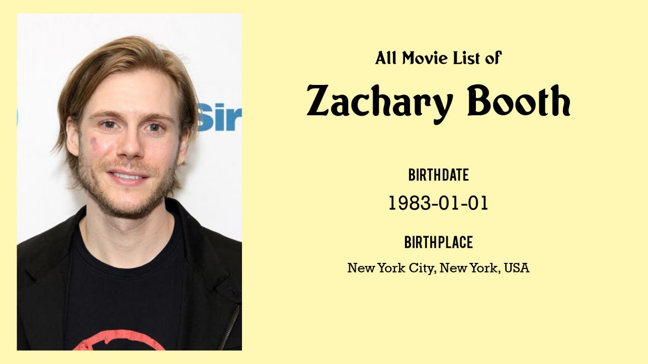 Zachary Booth Movies list Zachary Booth| Filmography of Zachary Booth