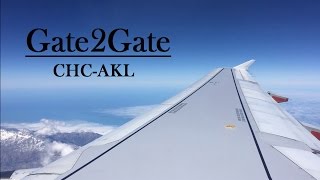Gate2Gate - Christchurch Auckland - Jetstar A320